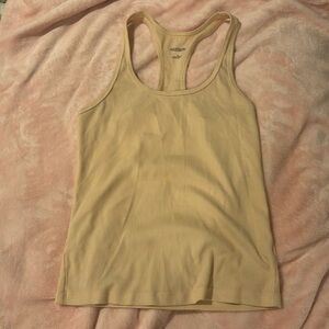 Light orange racerback tank top